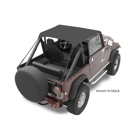 Bestop Jeep Bikini Top Traditional Bikini Top For Jeep 1976-1986 CJ7 52508-04